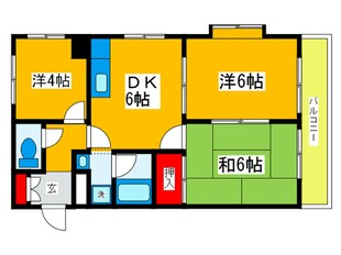 メゾン岩崎の物件間取画像